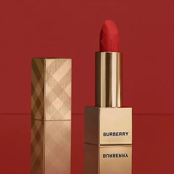 Burberry Kisses Matte Lipstick* ~ 15 Deep Peach Lip Colour 3.3g/0.11oz NIB - Picture 9 of 12
